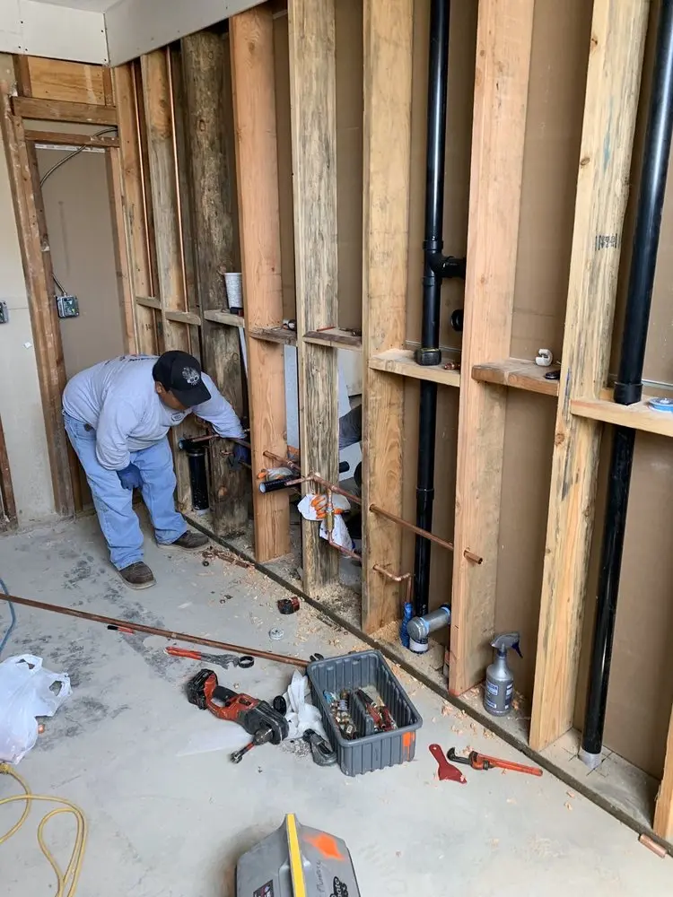Commercial rough-in plumbing for Commercial Plumbing in North Quincy